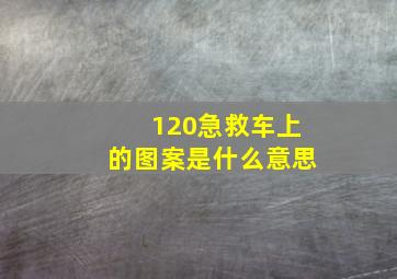 120急救车上的图案是什么意思