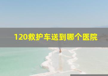 120救护车送到哪个医院