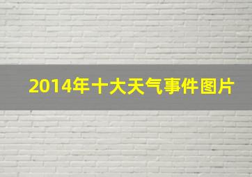 2014年十大天气事件图片