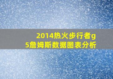 2014热火步行者g5詹姆斯数据图表分析