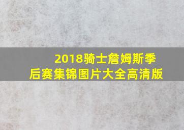 2018骑士詹姆斯季后赛集锦图片大全高清版