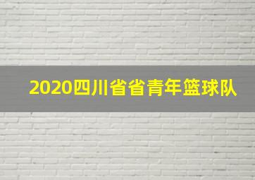 2020四川省省青年篮球队