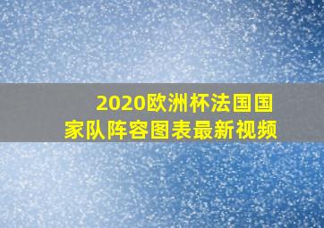 2020欧洲杯法国国家队阵容图表最新视频