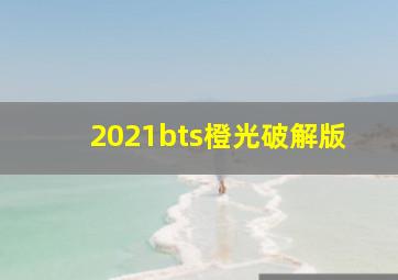 2021bts橙光破解版