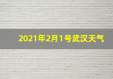 2021年2月1号武汉天气