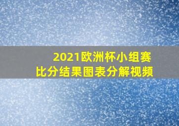 2021欧洲杯小组赛比分结果图表分解视频