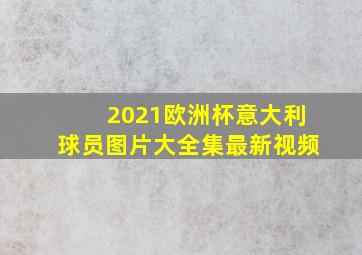 2021欧洲杯意大利球员图片大全集最新视频