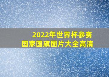 2022年世界杯参赛国家国旗图片大全高清