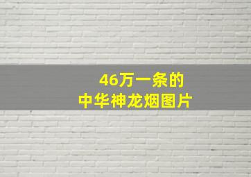 46万一条的中华神龙烟图片