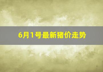 6月1号最新猪价走势