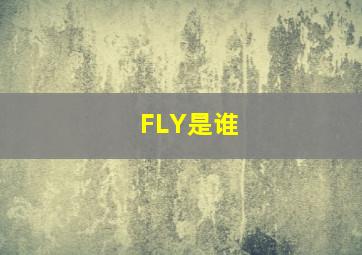 FLY是谁