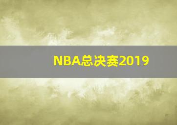 NBA总决赛2019