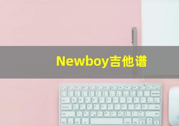 Newboy吉他谱