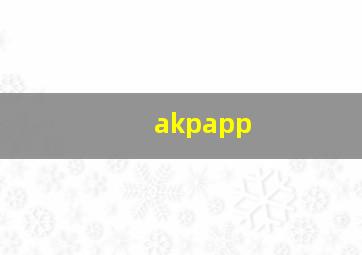 akpapp