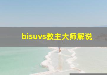 bisuvs教主大师解说