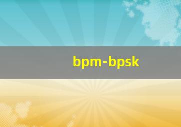 bpm-bpsk