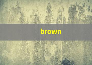 brown