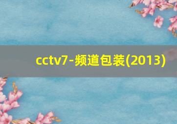 cctv7-频道包装(2013)