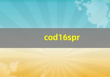 cod16spr