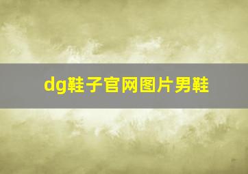 dg鞋子官网图片男鞋