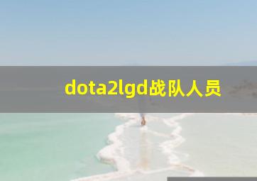 dota2lgd战队人员