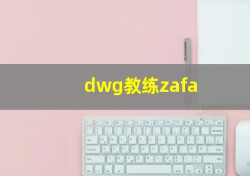 dwg教练zafa