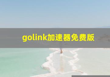 golink加速器免费版