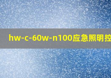 hw-c-60w-n100应急照明控制器