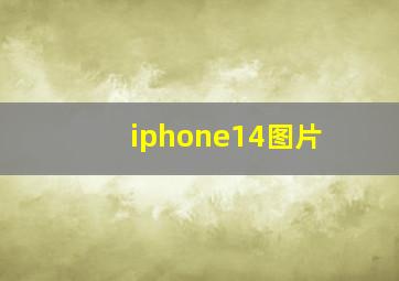 iphone14图片