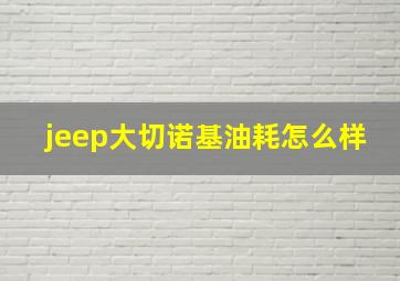 jeep大切诺基油耗怎么样