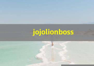 jojolionboss