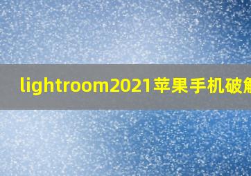 lightroom2021苹果手机破解版