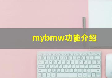 mybmw功能介绍