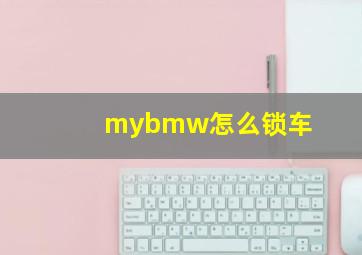 mybmw怎么锁车