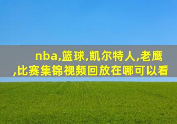 nba,篮球,凯尔特人,老鹰,比赛集锦视频回放在哪可以看