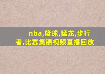 nba,篮球,猛龙,步行者,比赛集锦视频直播回放