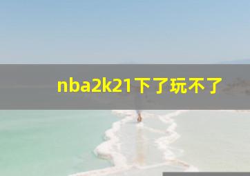 nba2k21下了玩不了