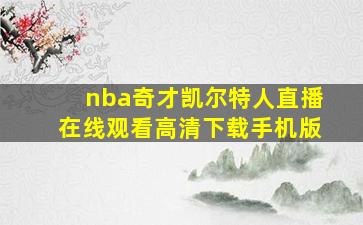 nba奇才凯尔特人直播在线观看高清下载手机版