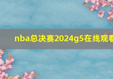 nba总决赛2024g5在线观看