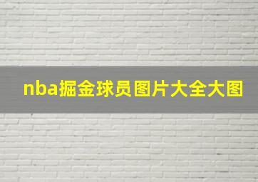 nba掘金球员图片大全大图