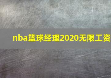 nba篮球经理2020无限工资