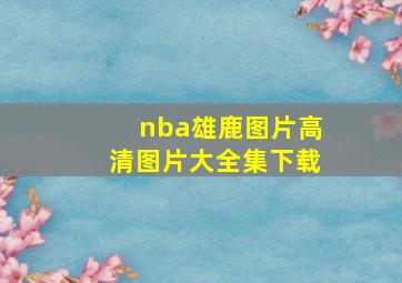 nba雄鹿图片高清图片大全集下载