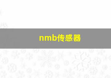 nmb传感器