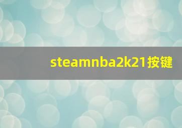 steamnba2k21按键