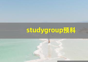 studygroup预科