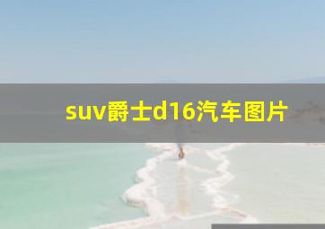 suv爵士d16汽车图片