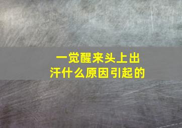 一觉醒来头上出汗什么原因引起的