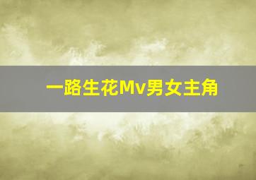 一路生花Mv男女主角