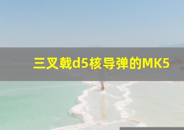 三叉戟d5核导弹的MK5