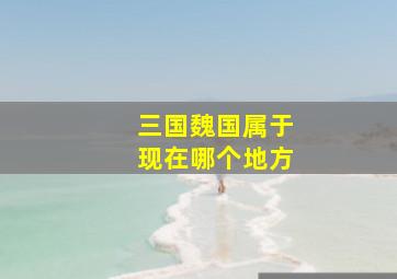 三国魏国属于现在哪个地方